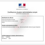 certificats non gage